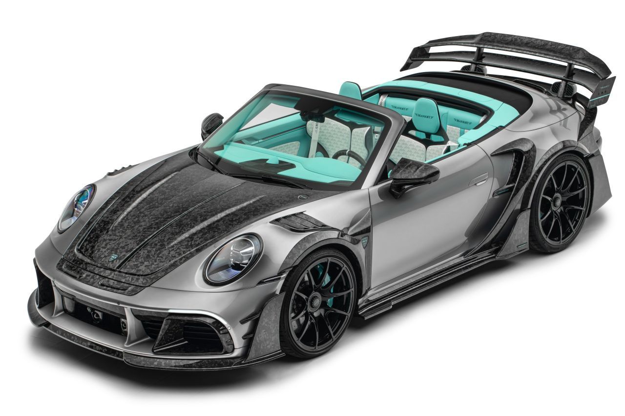 MANSORY reinventa el Porsche 911 Turbo S Cabrio,  un desafío a los límites de la potencia y en el que los spoilers sobran... o no