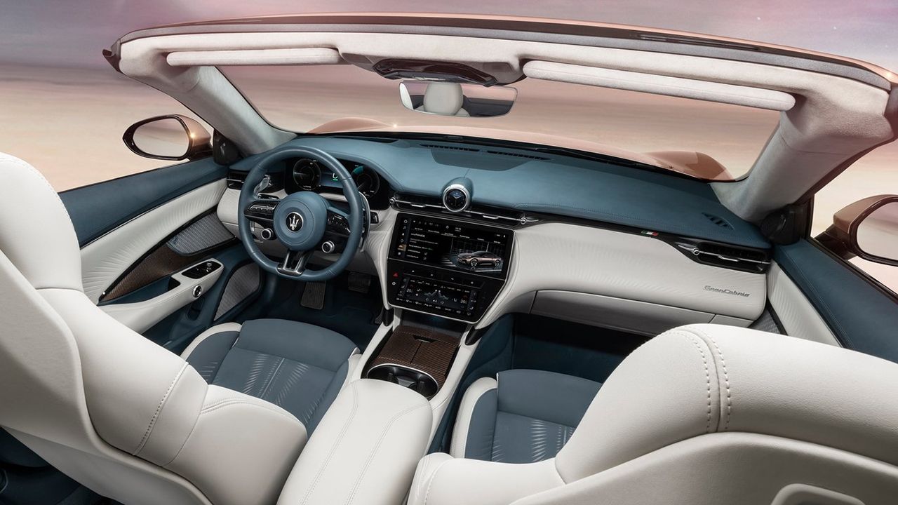 Maserati GranCabrio Folgore - interior