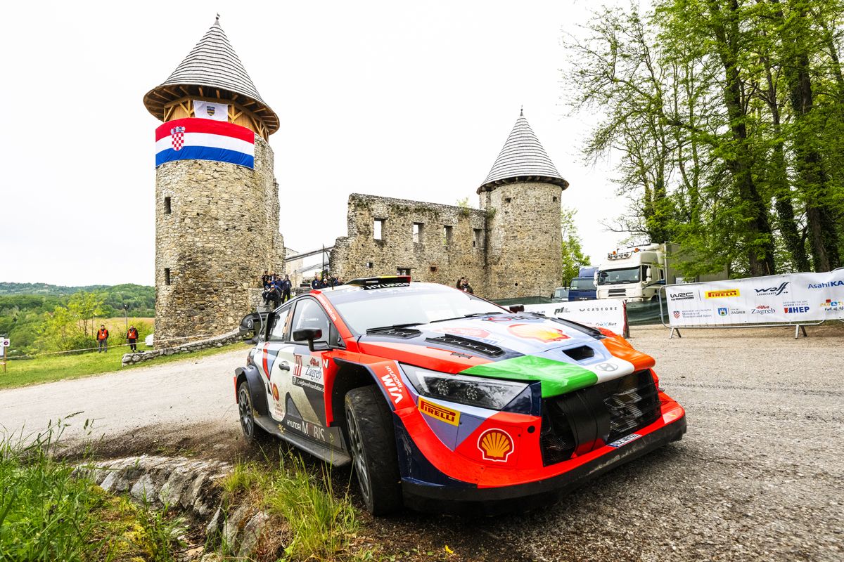 Thierry Neuville sigue al frente del WRC con los mismos seis puntos de renta tras el Rally de Croacia