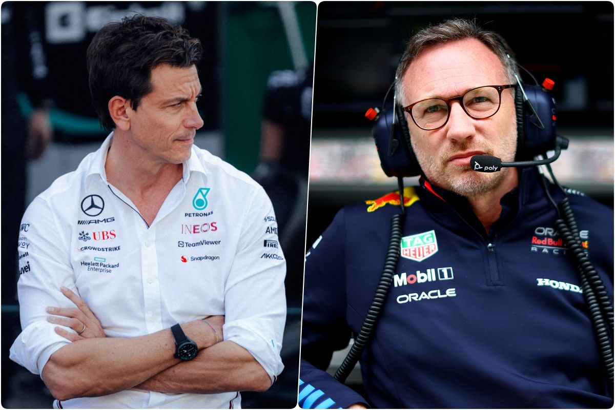 Toto Wolff sigue enredando con el hipotético fichaje de Verstappen y provoca que Horner le recuerde dónde está Mercedes