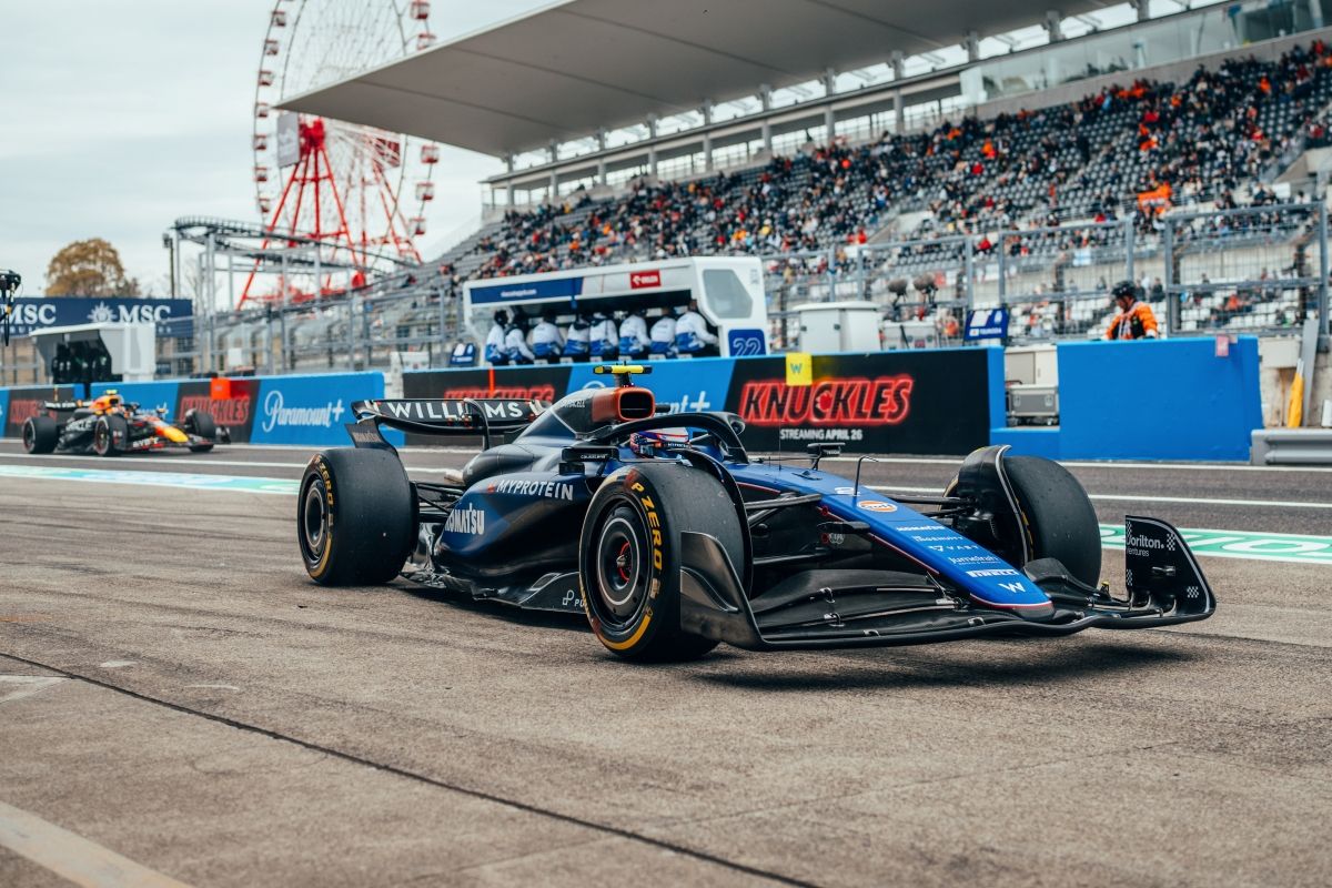 Williams recibió críticas brutales por darle el coche de Sargeant a Albon en Australia. Y ahora Logan hace esto en Suzuka