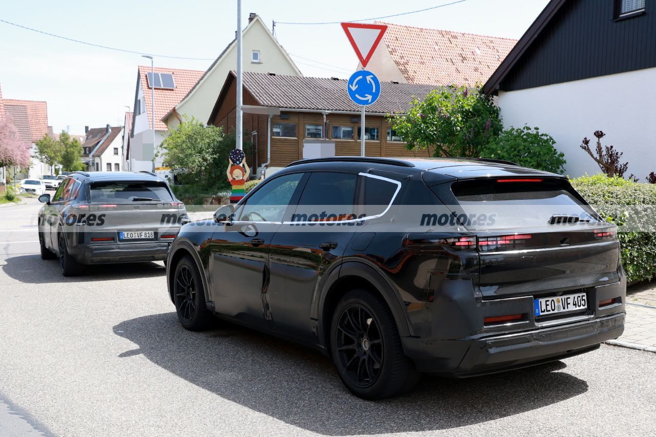 Fotos espía Porsche Cayenne Eléctrico 2027