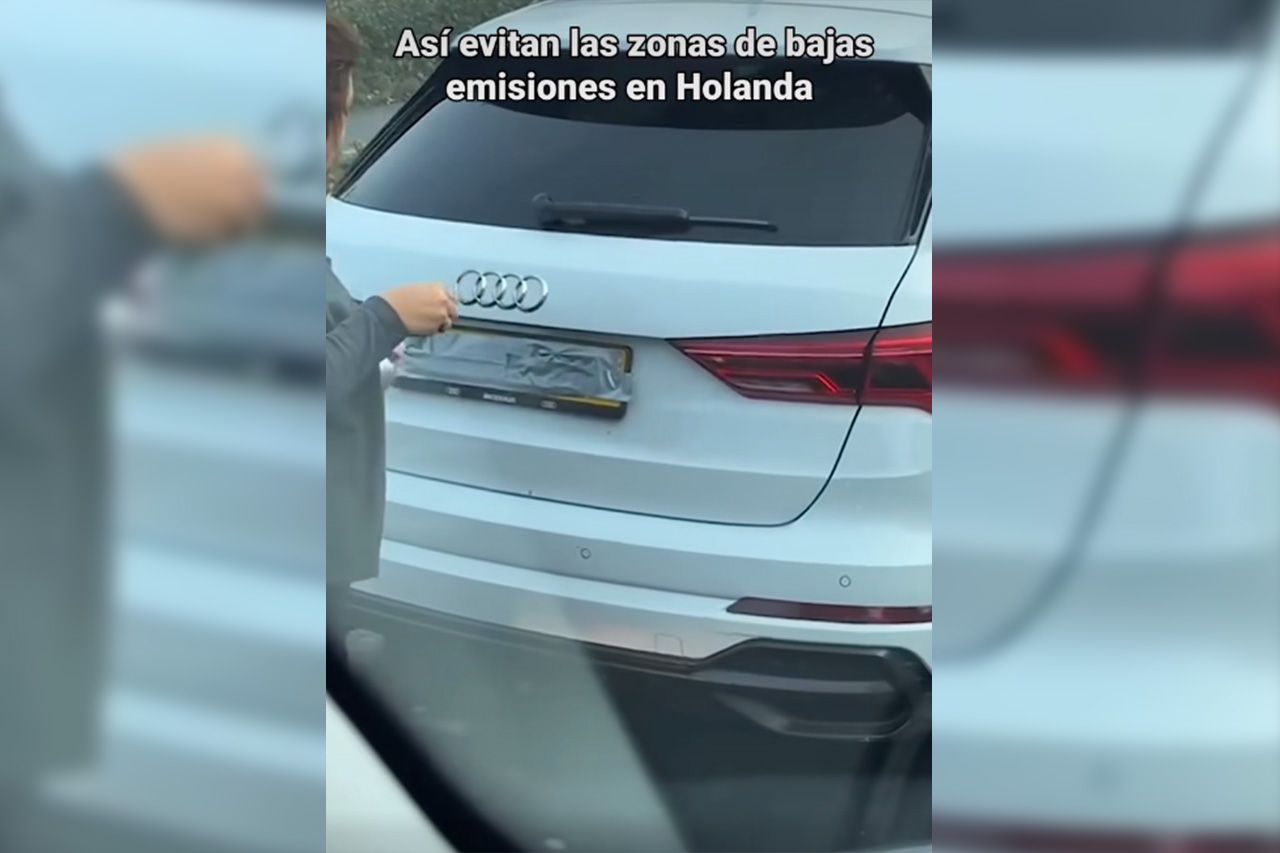 La 'pillería' de los conductores neerlandeses para evitar las multas de la cámara de una ZBE. Cuidado con las multas si lo haces en España