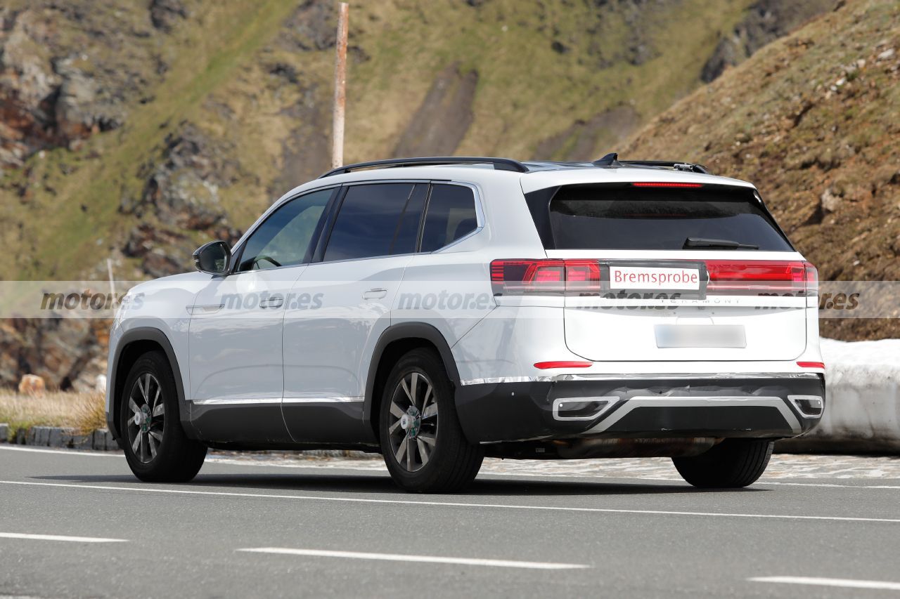 Fotos espía Volkswagen Teramont / Atlas 2026