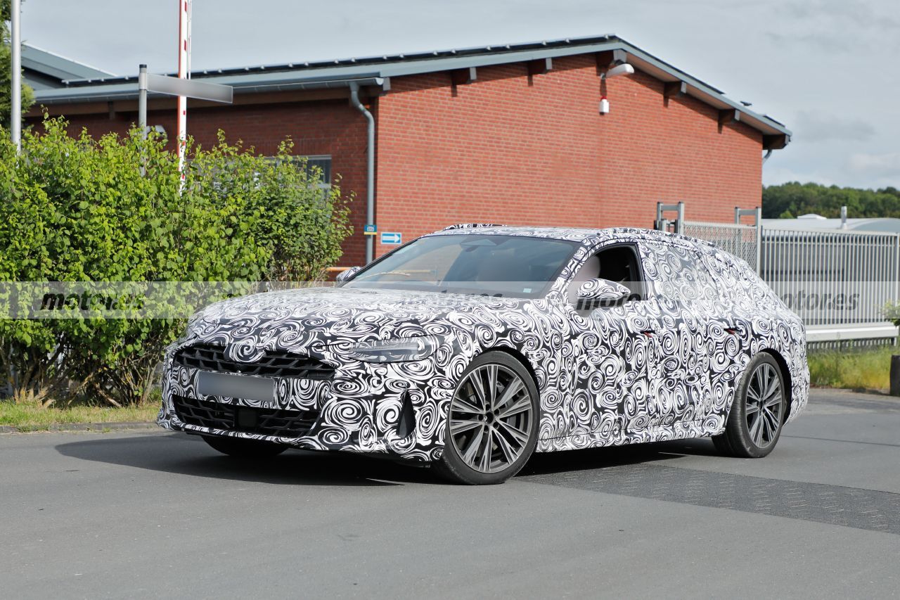 Primeras fotos espía del nuevo Audi S6 Avant 2026, el familiar deportivo alemán cambiará el diésel por un PHEV de casi 400 CV