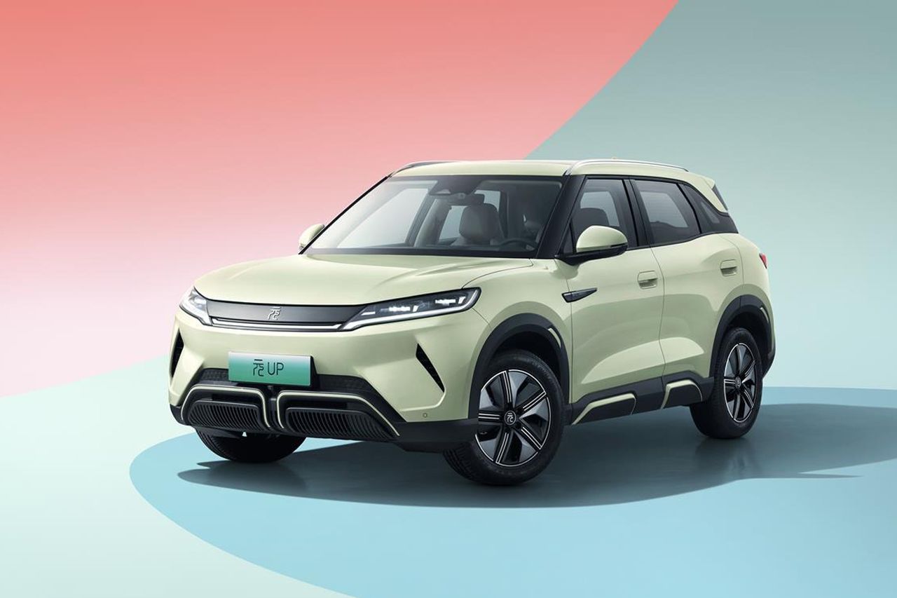 El futuro BYD Atto 2 se presenta en China, el Yuan Up es un B-SUV eléctrico con hasta 400 km de autonomía y genes de smart