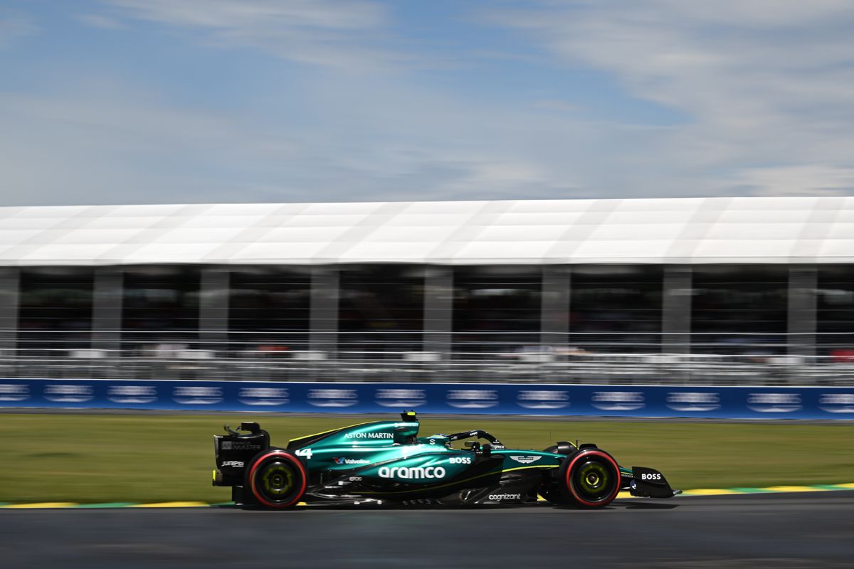 Fernando Alonso se asocia con la lluvia para liderar los segundos libres en Canadá