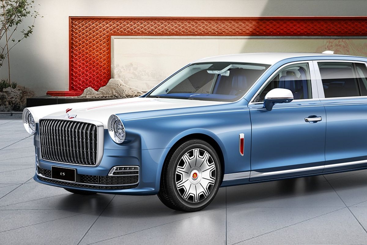 El lujo chino se llama Hongqi Guoli, está alimentado por un V8 de 4 litros y cuesta más que cualquier Rolls-Royce 