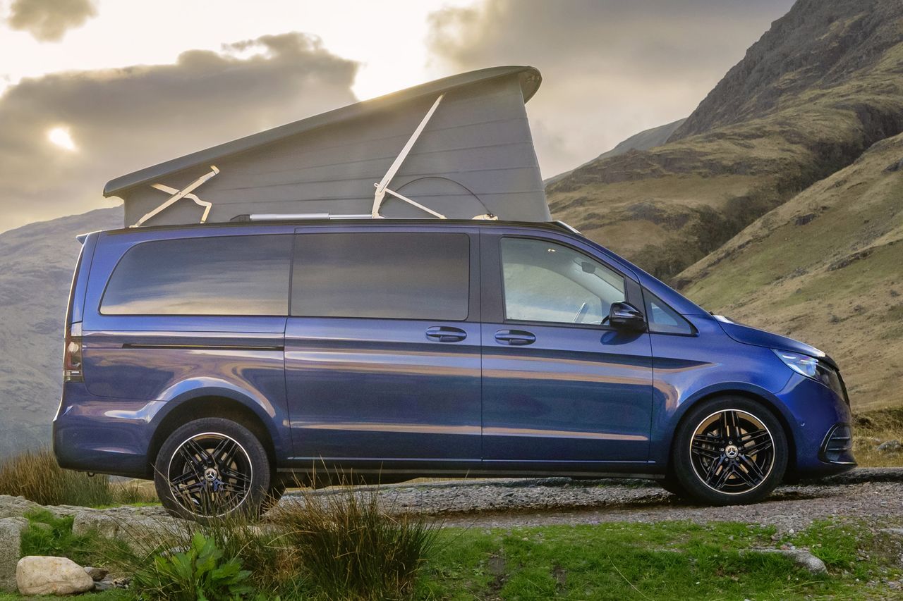 La nueva Mercedes Clase V Marco Polo 2025 se estrena en Alemania, la Camper para los amantes del 'Glamping'