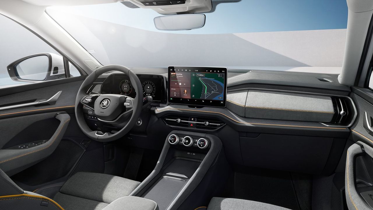 Skoda Kodiaq híbrido enchufable - interior