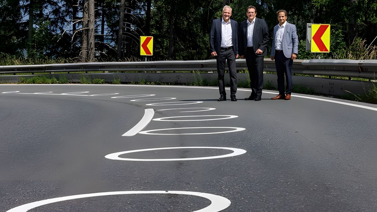 ¿Has visto estos círculos pintados en la carretera? Para esto sirven y esto debes hacer si te los encuentras