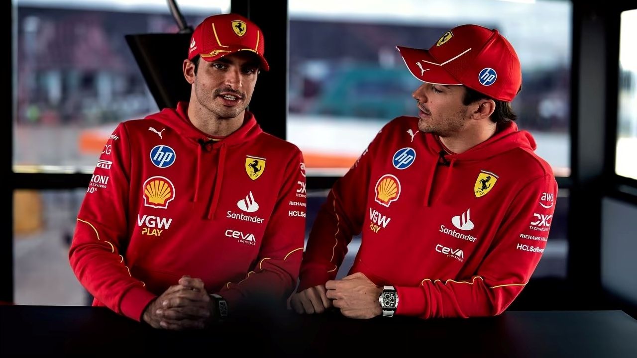 Damon Hill no entiende por qué Ferrari prefiere a Leclerc antes que a Carlos Sainz. Y sus argumentos tienen lógica