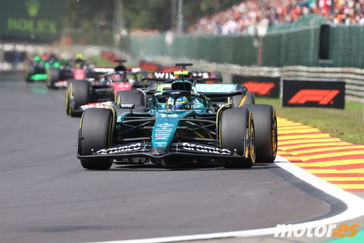 Fernando Alonso mantiene los pies en la tierra en Bélgica a pesar de los puntos: «No hay que taparse los ojos»