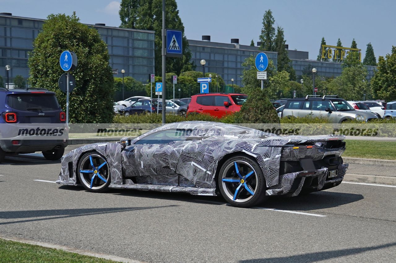 Fotos espía Ferrari F250 Hypercar 2025 en Maranello