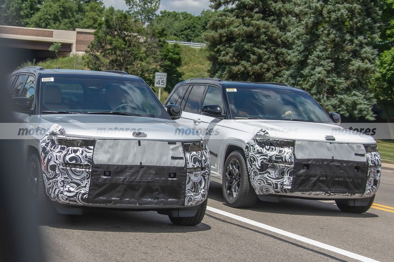 El Jeep Grand Cherokee estrenará nuevo look en 2026, el lujoso SUV americano esconde sus novedades en estas fotos espía