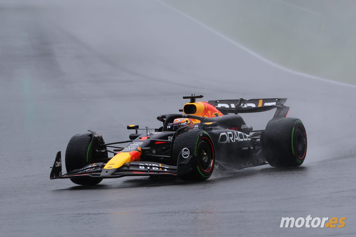 Max Verstappen se lleva unos terceros libres de Spa con cero valor por culpa de la lluvia