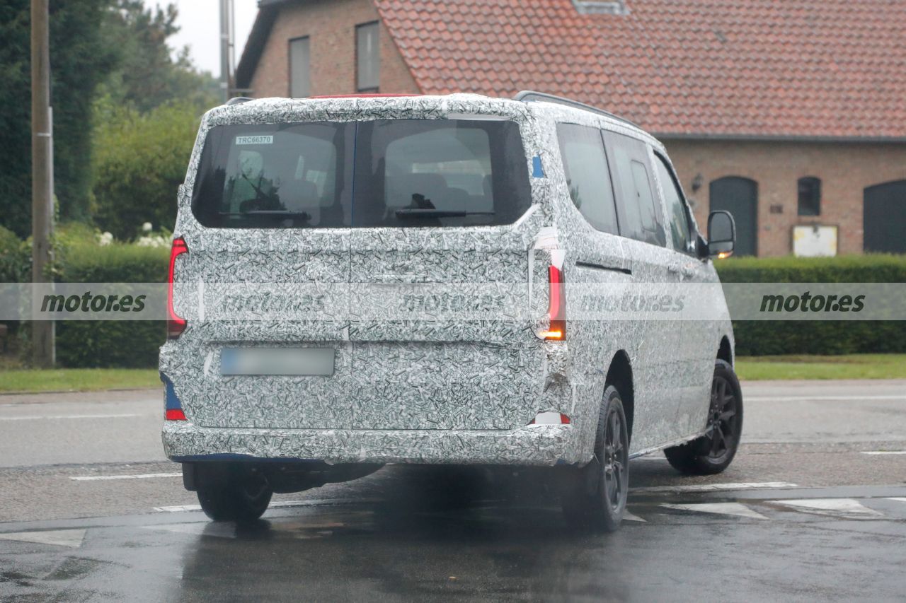 Fotos espía Volkswagen Transporter 2025