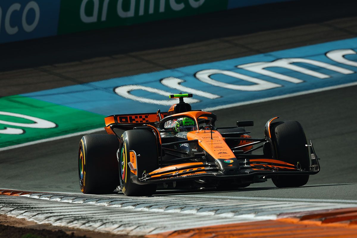 Golpe moral de Lando Norris a Max Verstappen ganando en su casa