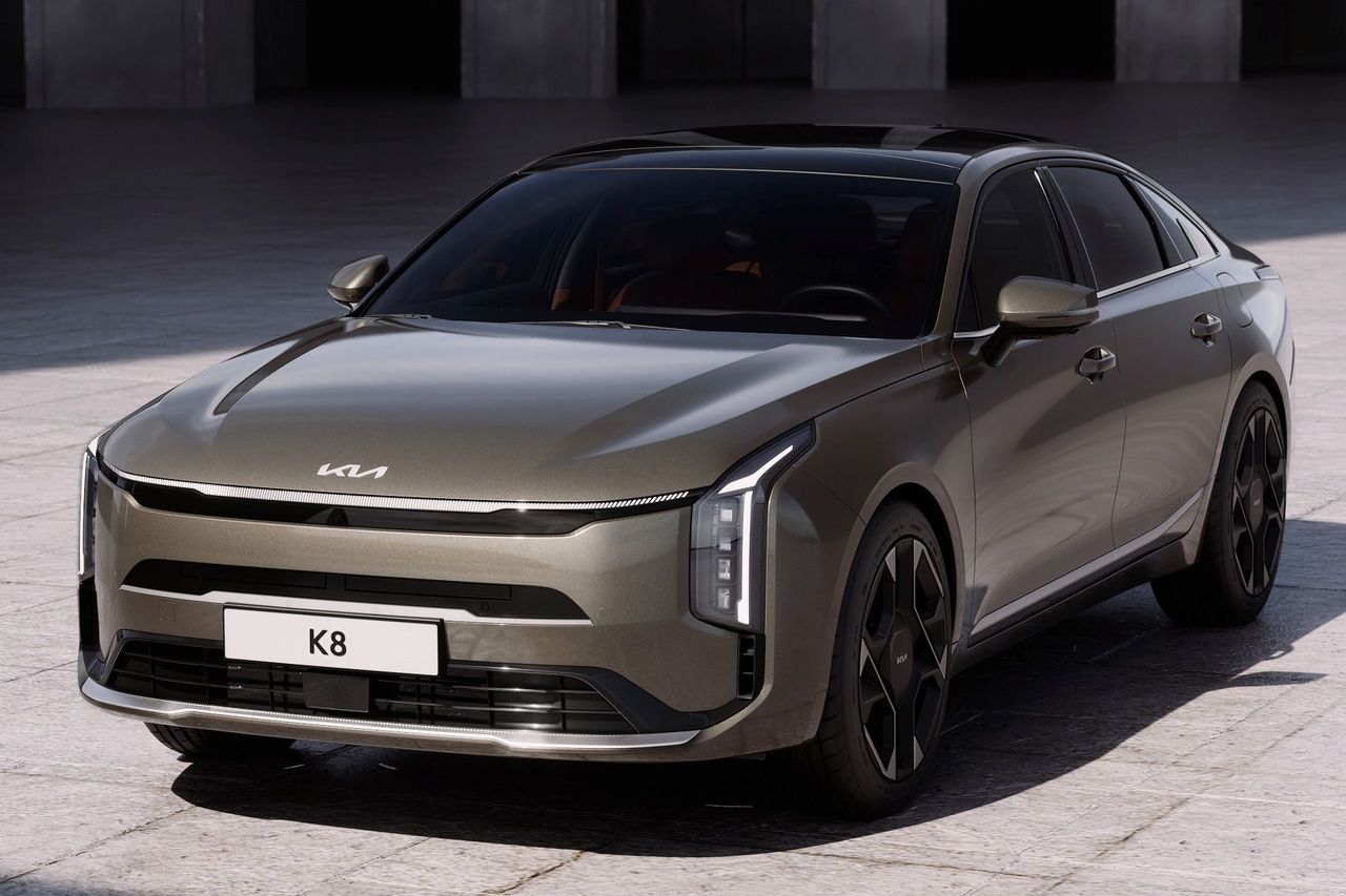 El nuevo KIA K8 se estrena en Corea, una berlina de vanguardia con motor V6 de GLP que sería el deseado sucesor del Optima en Europa