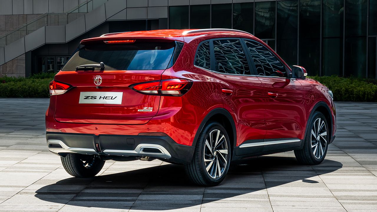 MG ZS Hybrid+ - posterior