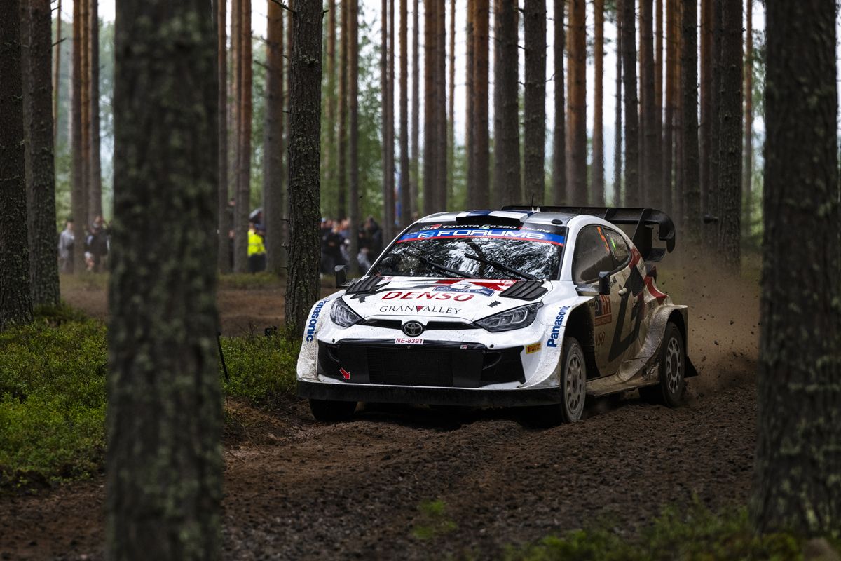 Dos rallies más para Sami Pajari con el Toyota GR Yaris Rally1 y en uno deja fuera a Takamoto Katsuta