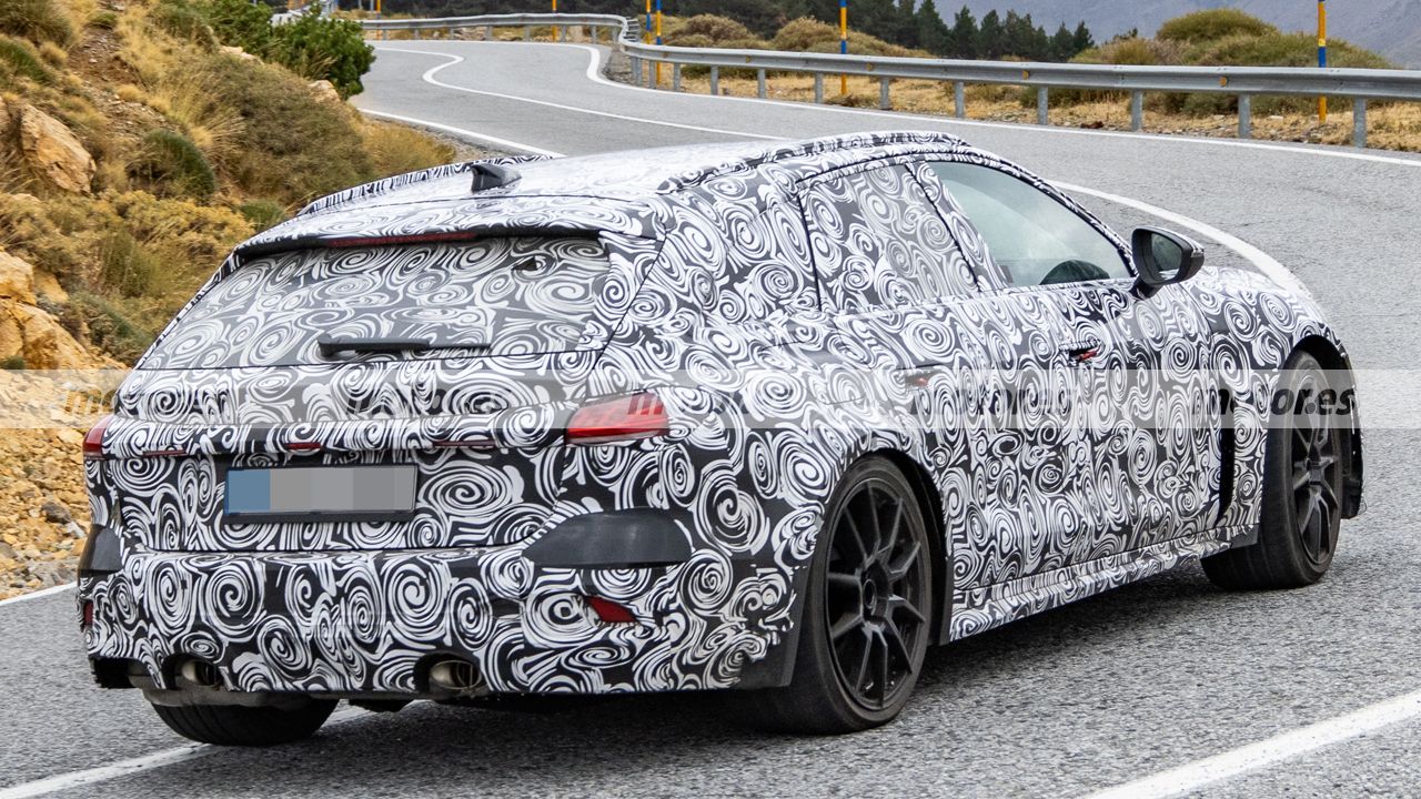 Fotos espía Audi RS 5 Avant 2025