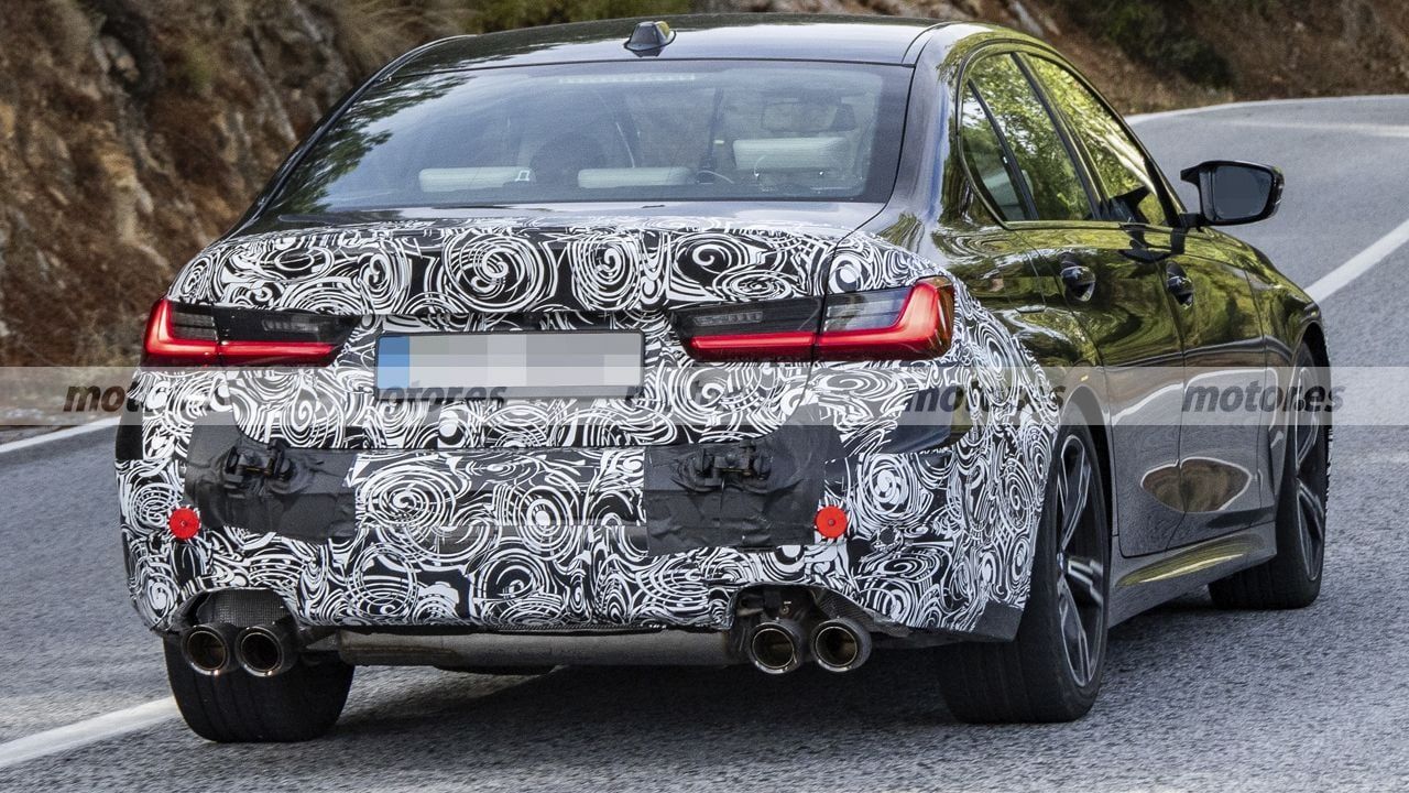 Fotos espía mula BMW M3 Sedán 2027