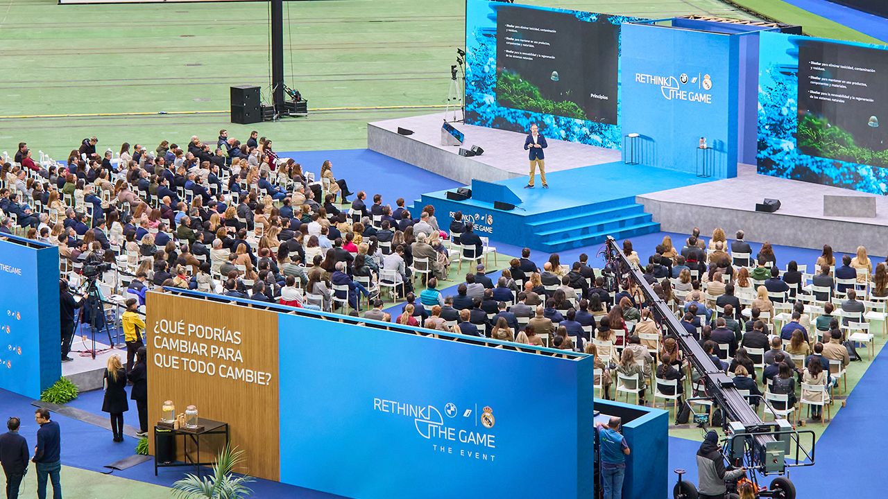 BMW y el Real Madrid afianzan su alianza “Rethink The Game” haciendo del Bernabéu un centro para impulsar el diálogo social y medioambiental