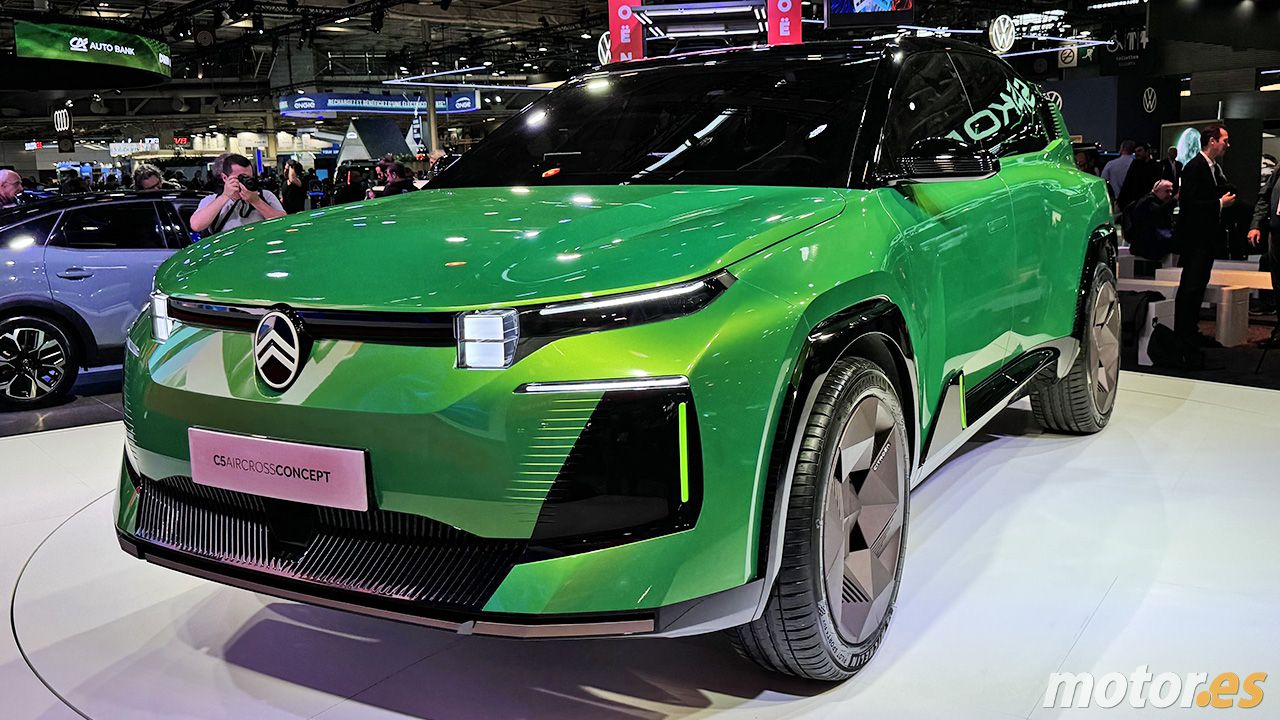 Nuevo Citroën C5 Aircross Concept, un anticipo del renovado SUV compacto que llegará en 2025