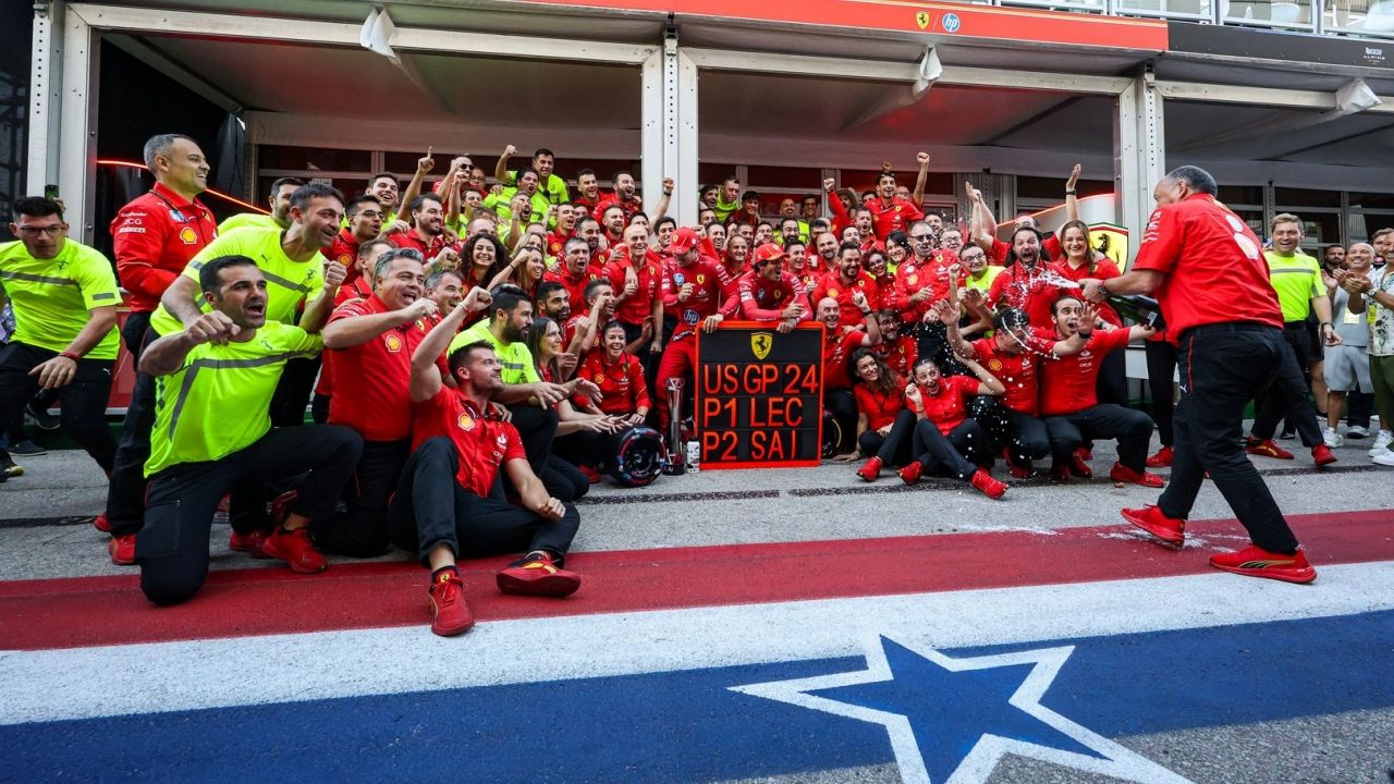 Parecía un duelo entre McLaren y Red Bull, pero el doblete de Austin mete a Ferrari en la lucha por el título