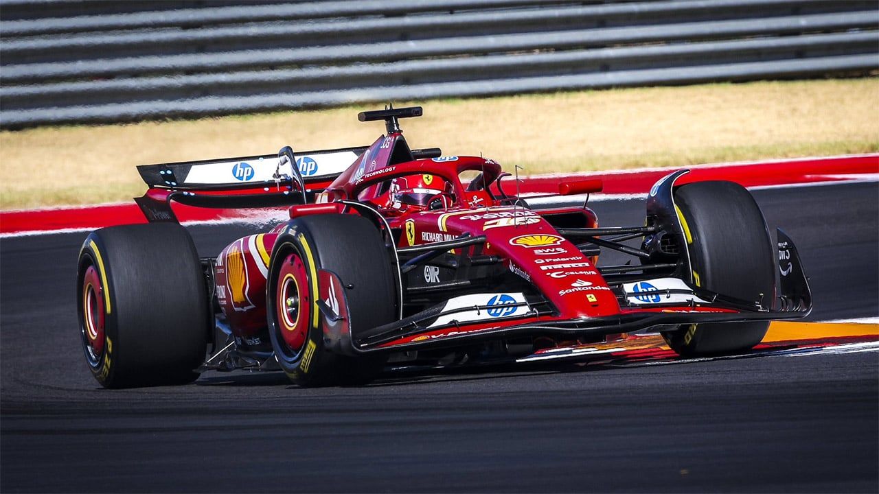 Ferrari y Leclerc se cuelan en otro polémico duelo entre Verstappen y Norris, y logran un nuevo doblete en Austin