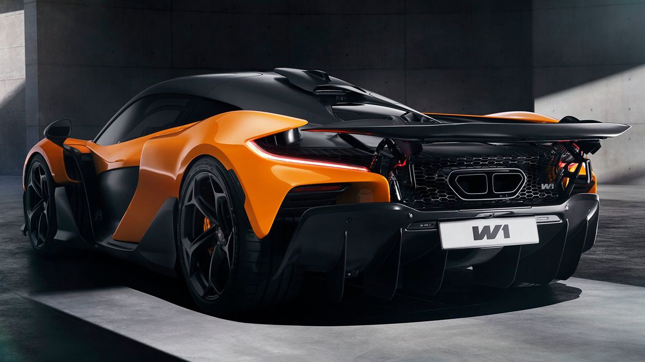 McLaren W1 - posterior