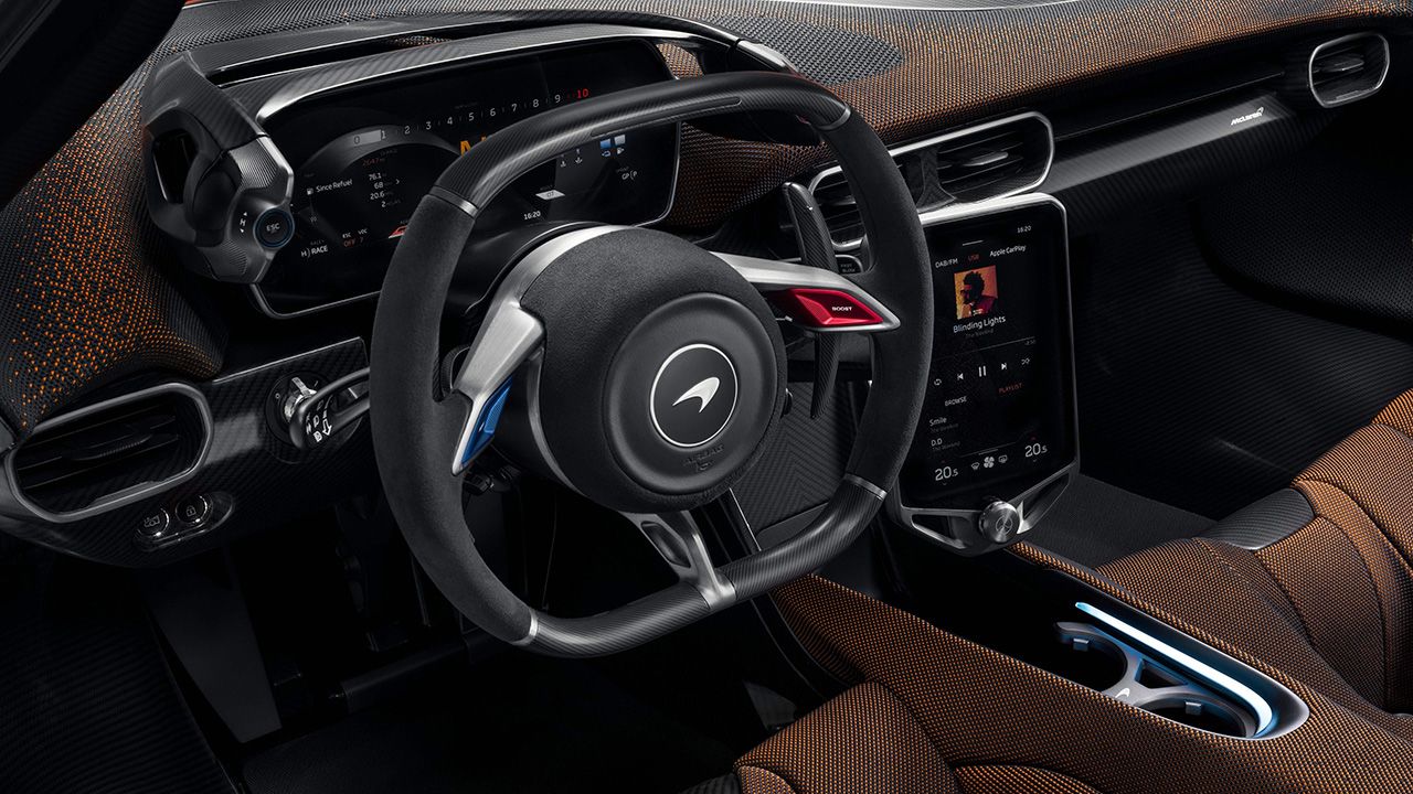 McLaren W1 - interior