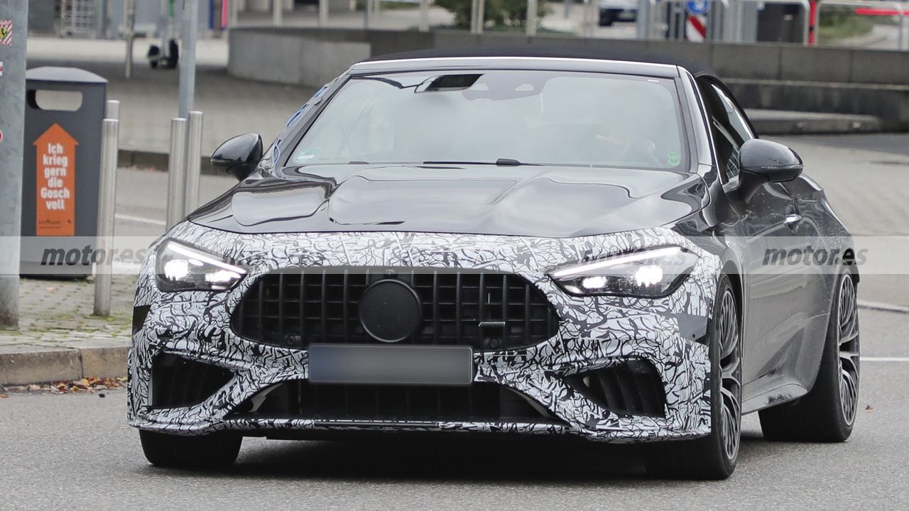 El nuevo Mercedes-AMG CLE 63 Cabrio vuelve a las pruebas dinámicas tras un año en el congelador