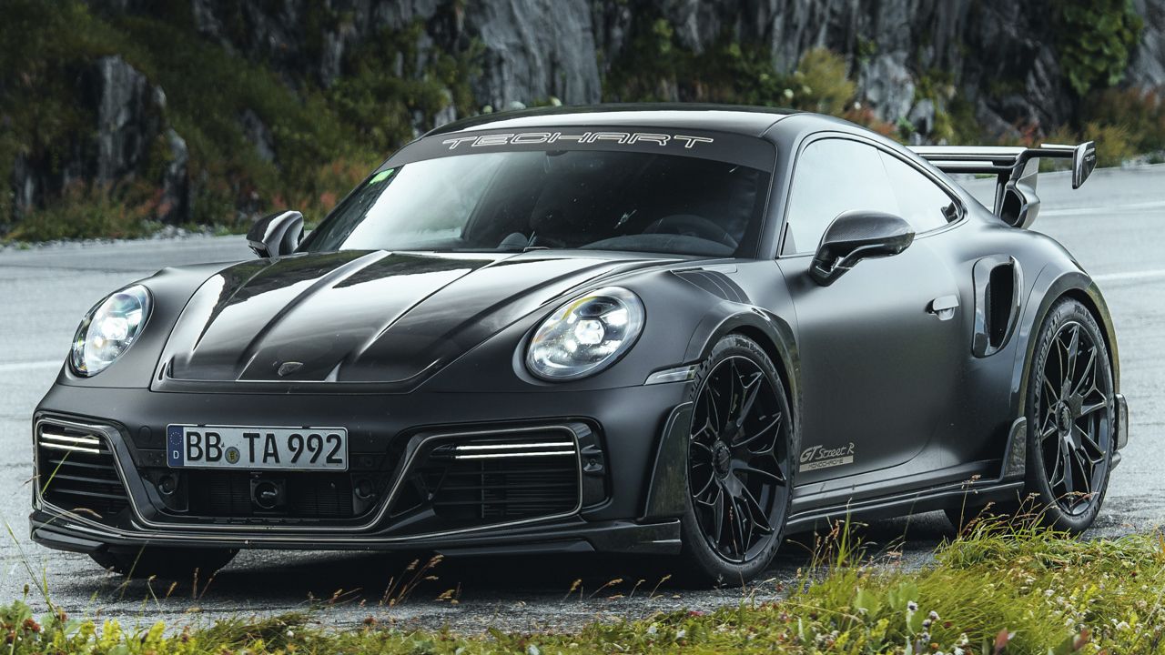 El 911 Turbo S más exclusivo no es de Porsche, es de TECHART. Una edición limitada de potencia descomunal