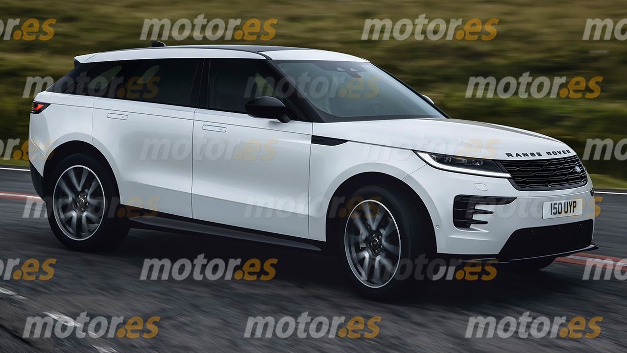 Render Range Rover Velar Electric 2026