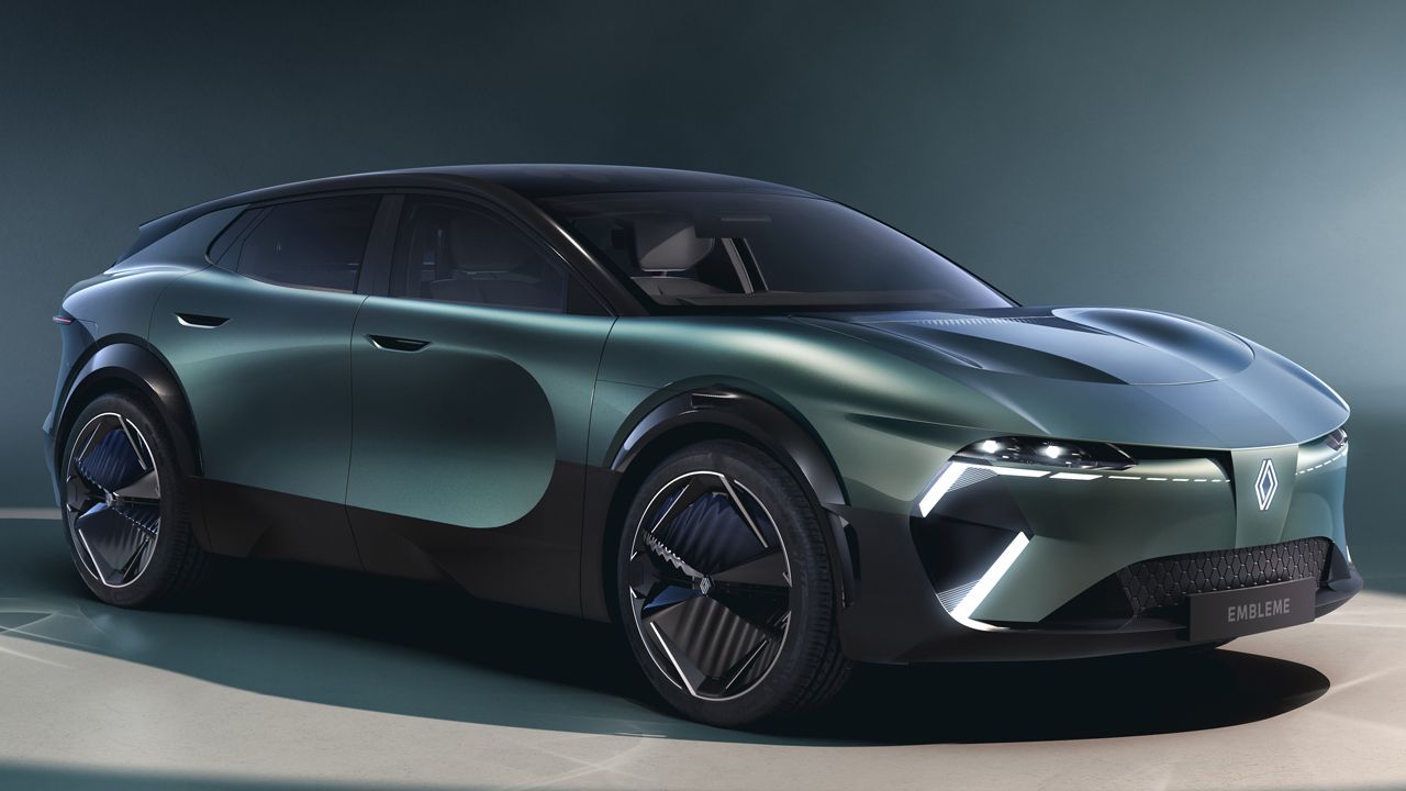 Renault Emblème, el sucesor del Talisman se transforma en un crossover deportivo con +1.000 km de autonomía