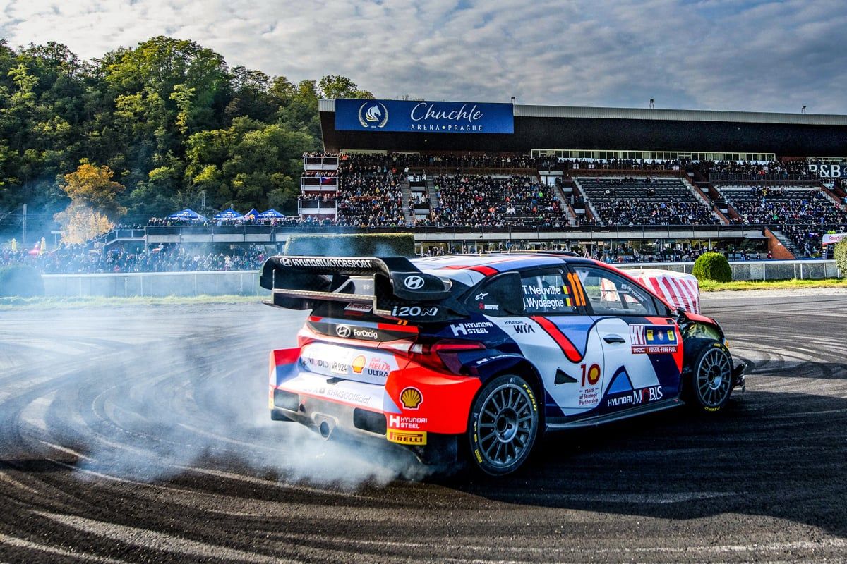 Sébastien Ogier se anota el ajustado primer asalto del Rally de Europa Central