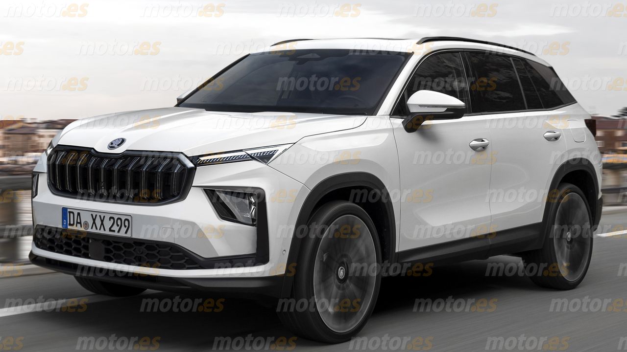 Render Skoda Karoq 2026