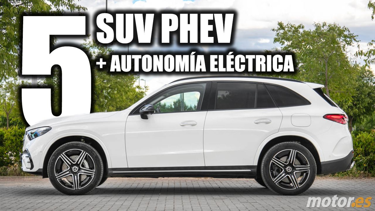 Los 5 SUV híbridos enchufables (PHEV) con más autonomía eléctrica