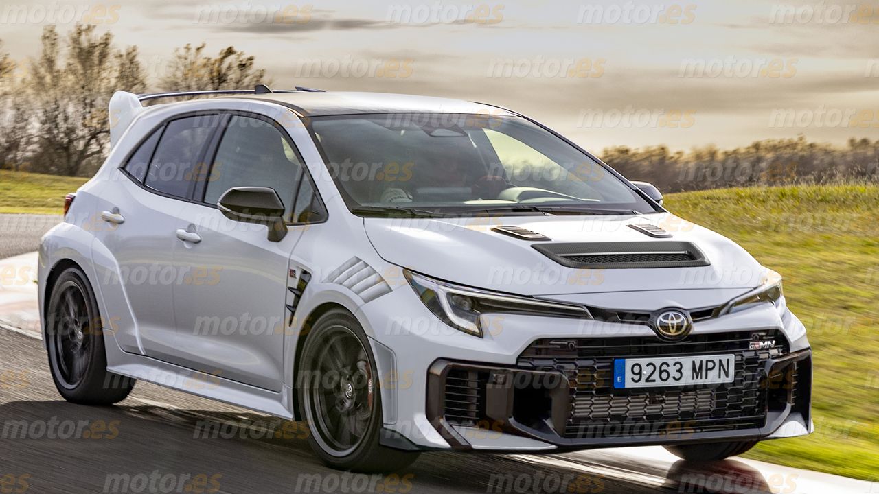 Render Toyota Corolla GRMN 2026