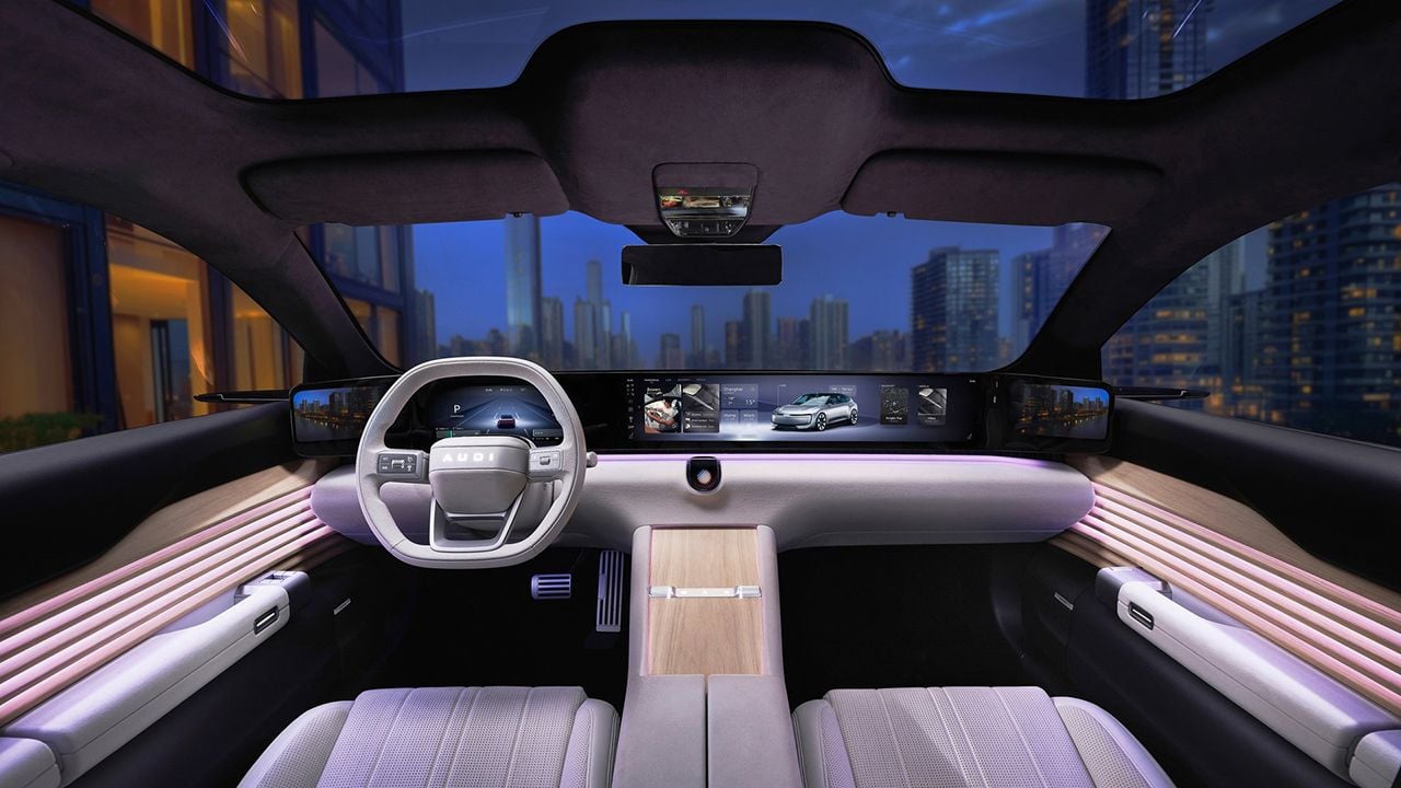 AUDI E Concept - interior