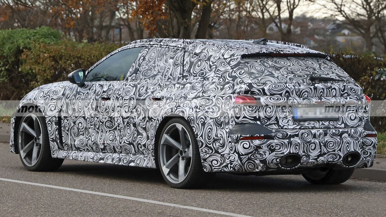 Fotos espía Audi RS 5 Avant 2026