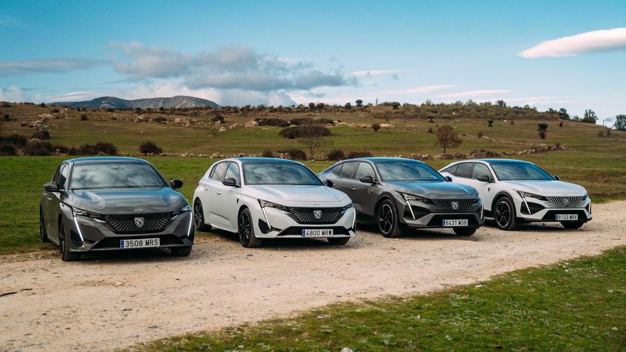 Después de probarlos, estas son las características principales de los Peugeot 308 y 408 Hybrid