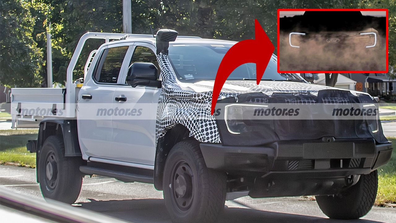 El Ford Ranger más extremo ha sido cazado en fotos espía, un monstruoso pick-up que no llegará a Europa