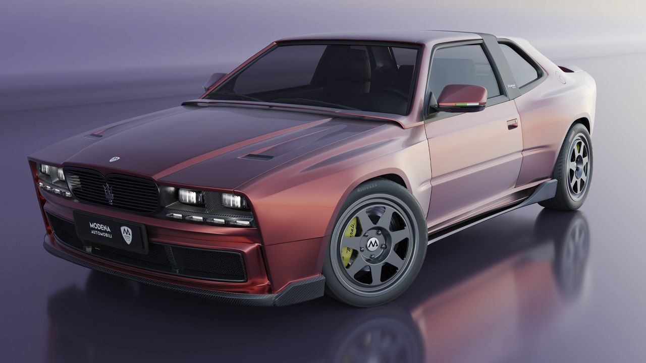 El icónico Maserati Biturbo resurge cuatro décadas después con un diseño embriagador y un precio acorde a una leyenda