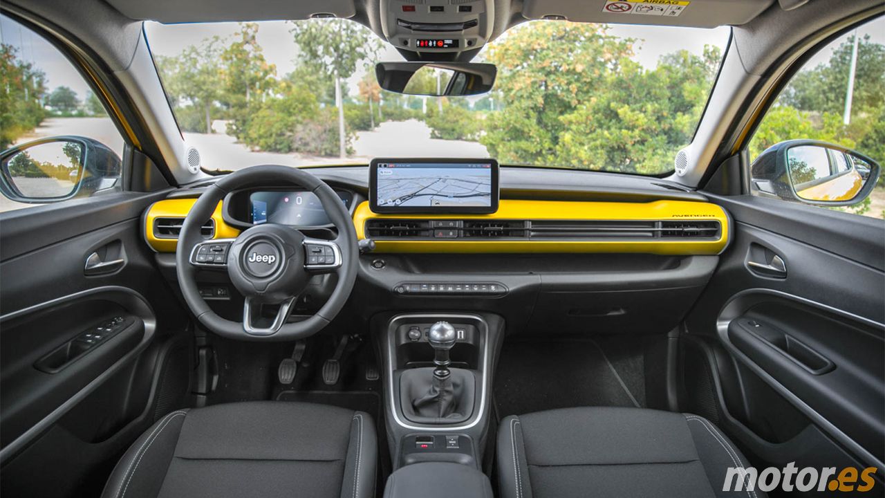 Jeep Avenger 2025 - interior