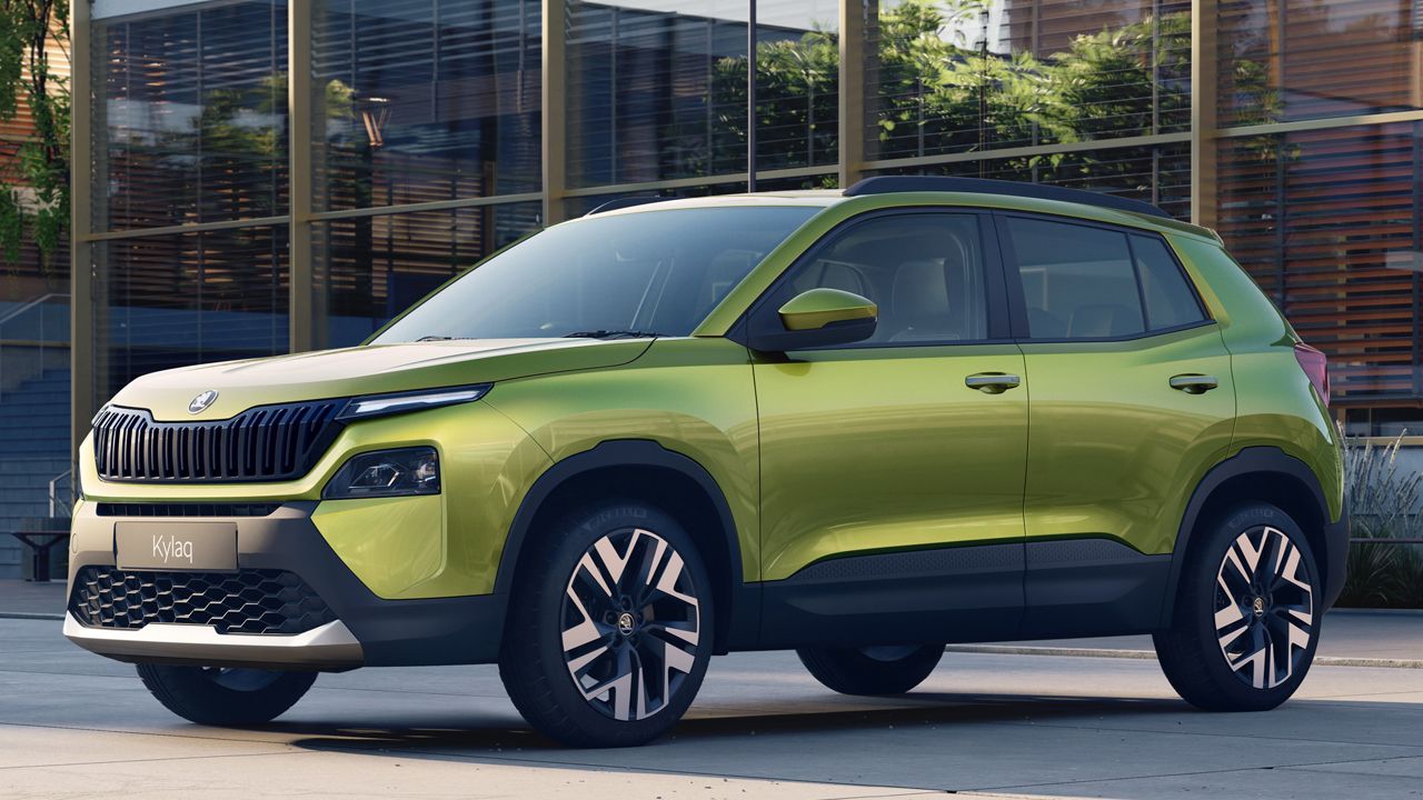 La alternativa perfecta al Fabia (si Skoda quiere) es este nuevo Kylaq, un SUV de tamaño mini para India