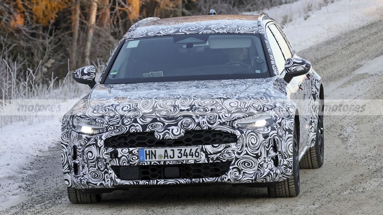 Fotos espía del Audi A7 allroad 2026, el precursor de los SUV llega a las pruebas de invierno con un importante avance