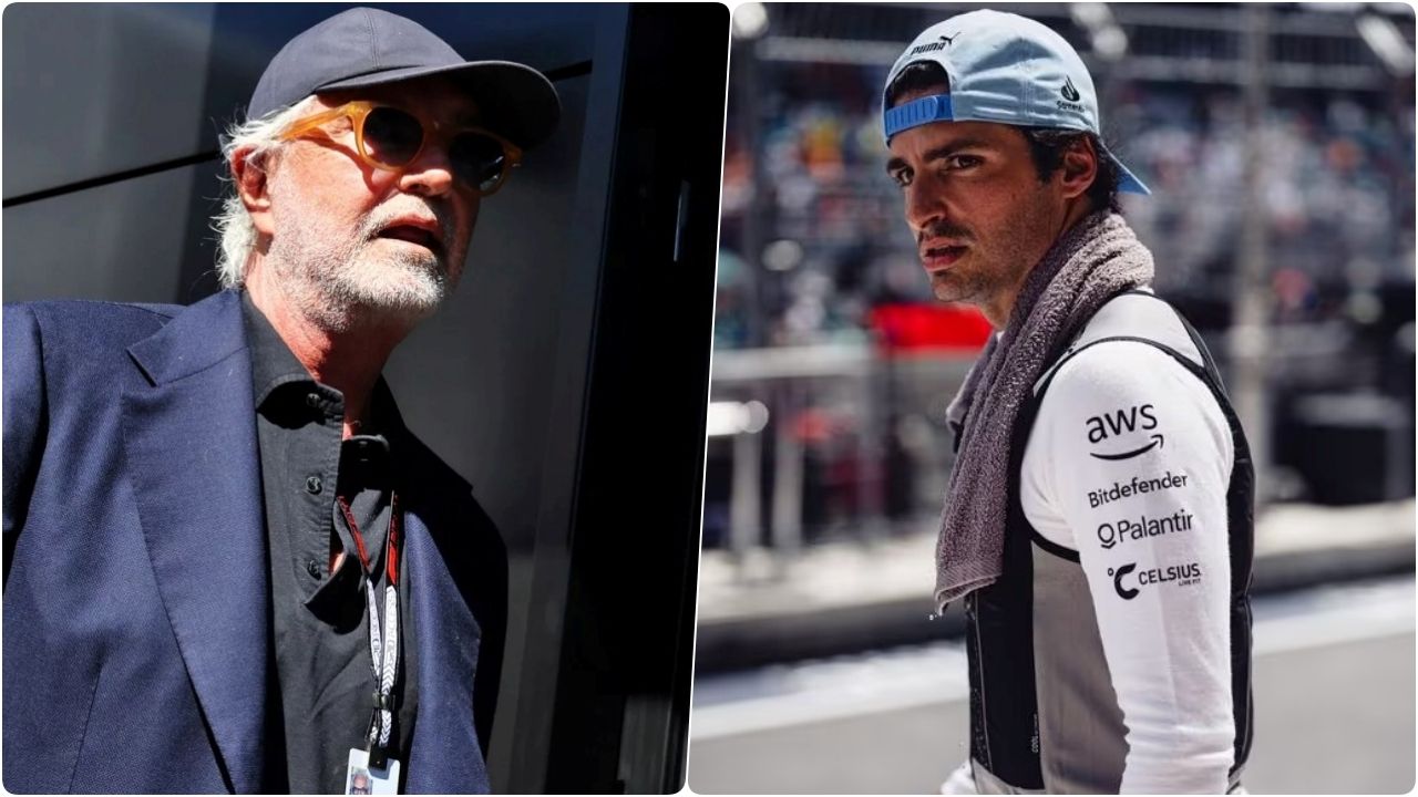 Briatore da a Carlos Sainz por acabado para los equipos punteros: “Los jóvenes tienen más hambre”